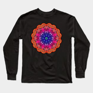 Mandala gradient Long Sleeve T-Shirt